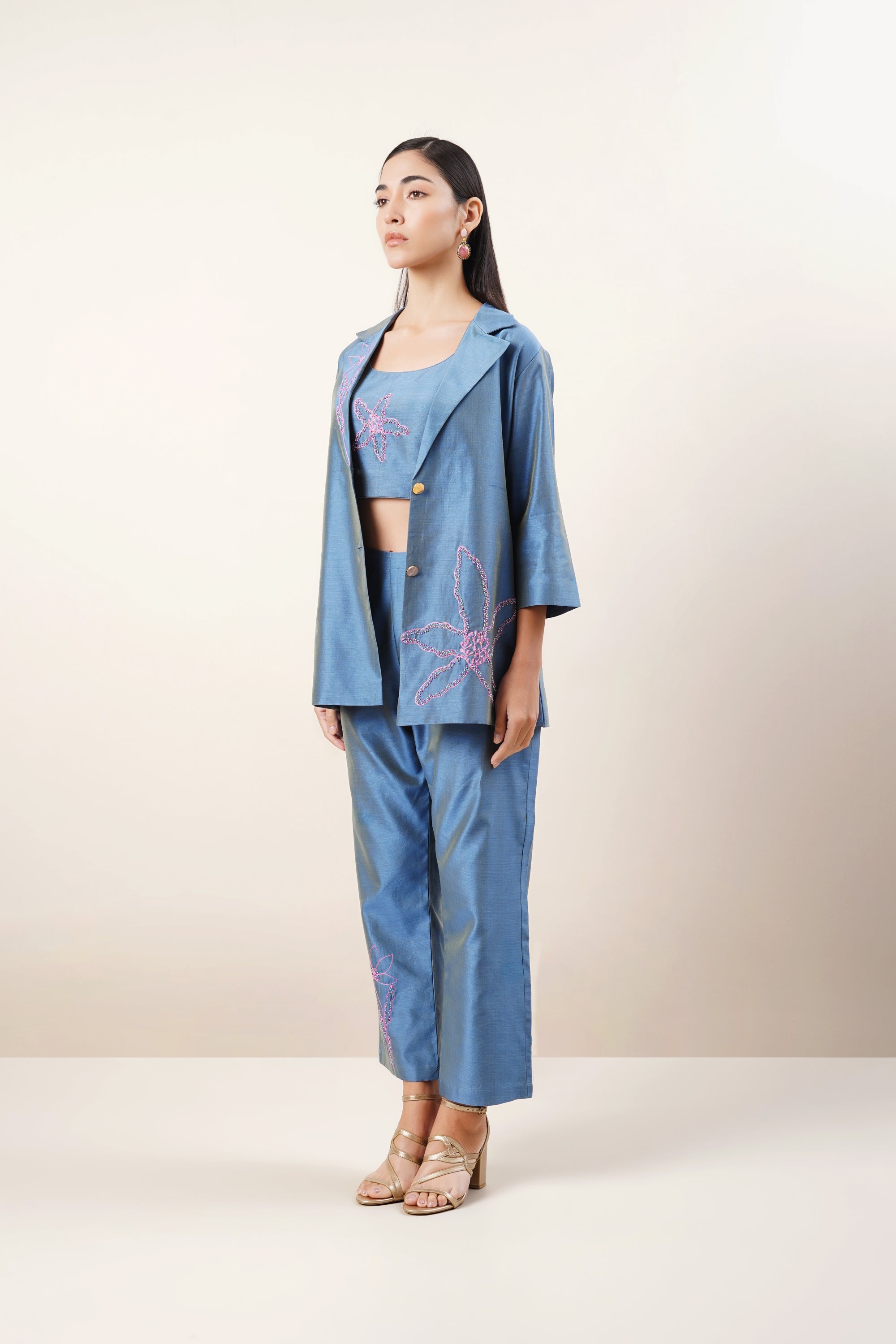 Secret Closet Coral Co-ord Set