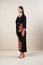 Secret Closet Ivy Co-ord Set in Black