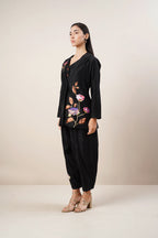 Secret Closet Daphne Co-ord Set in Black