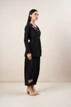 Secret Closet Daphne Co-ord Set in Black