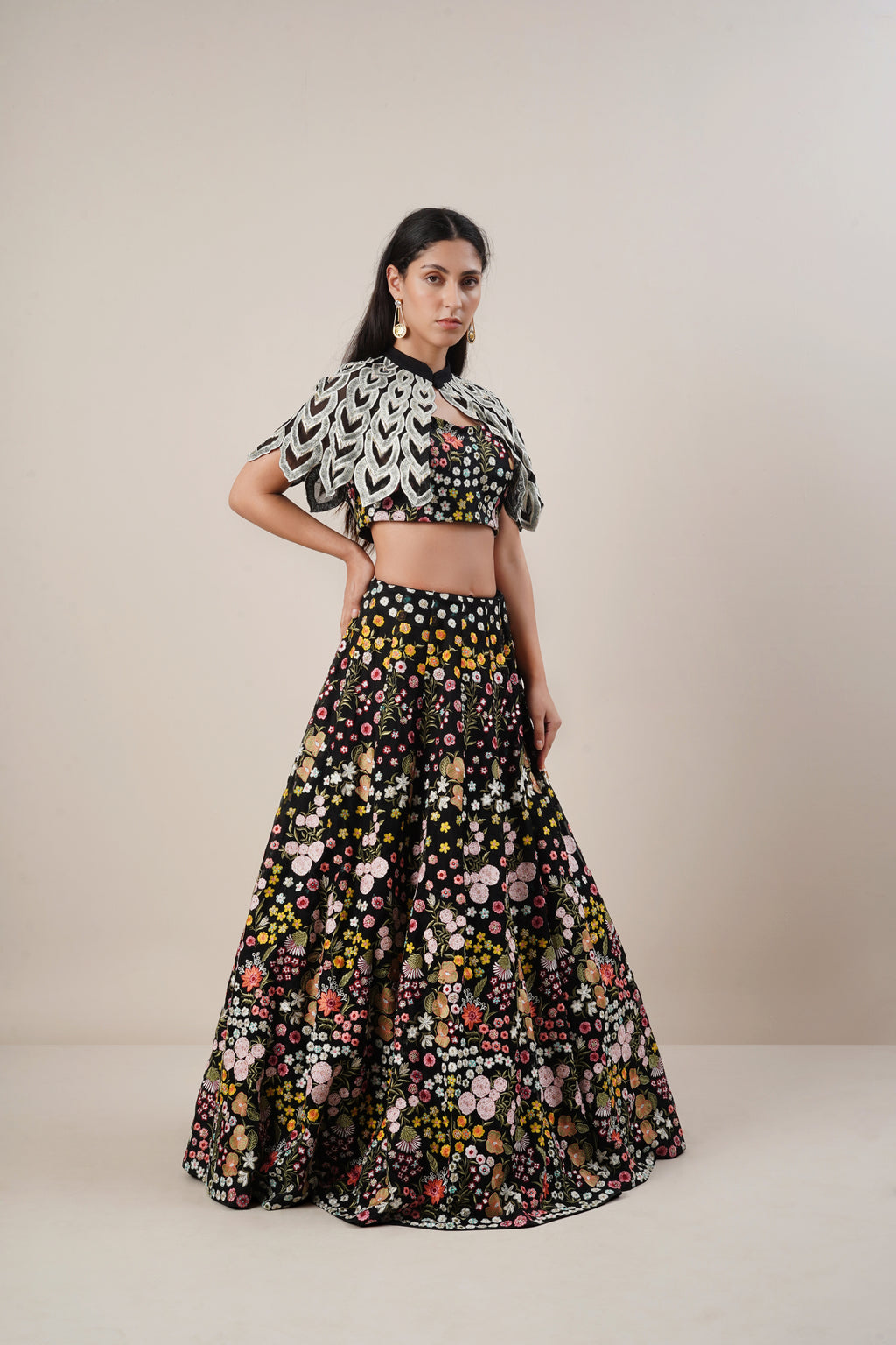 Secret Closet Garden Of Eden Lehenga Set
