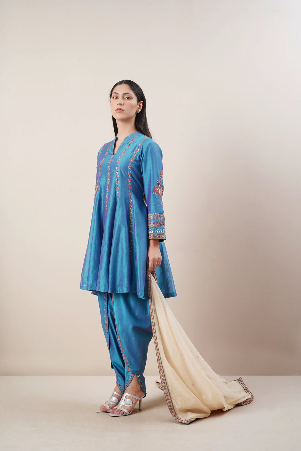 Secret Closet Gulbahar Peplum Kurta Set