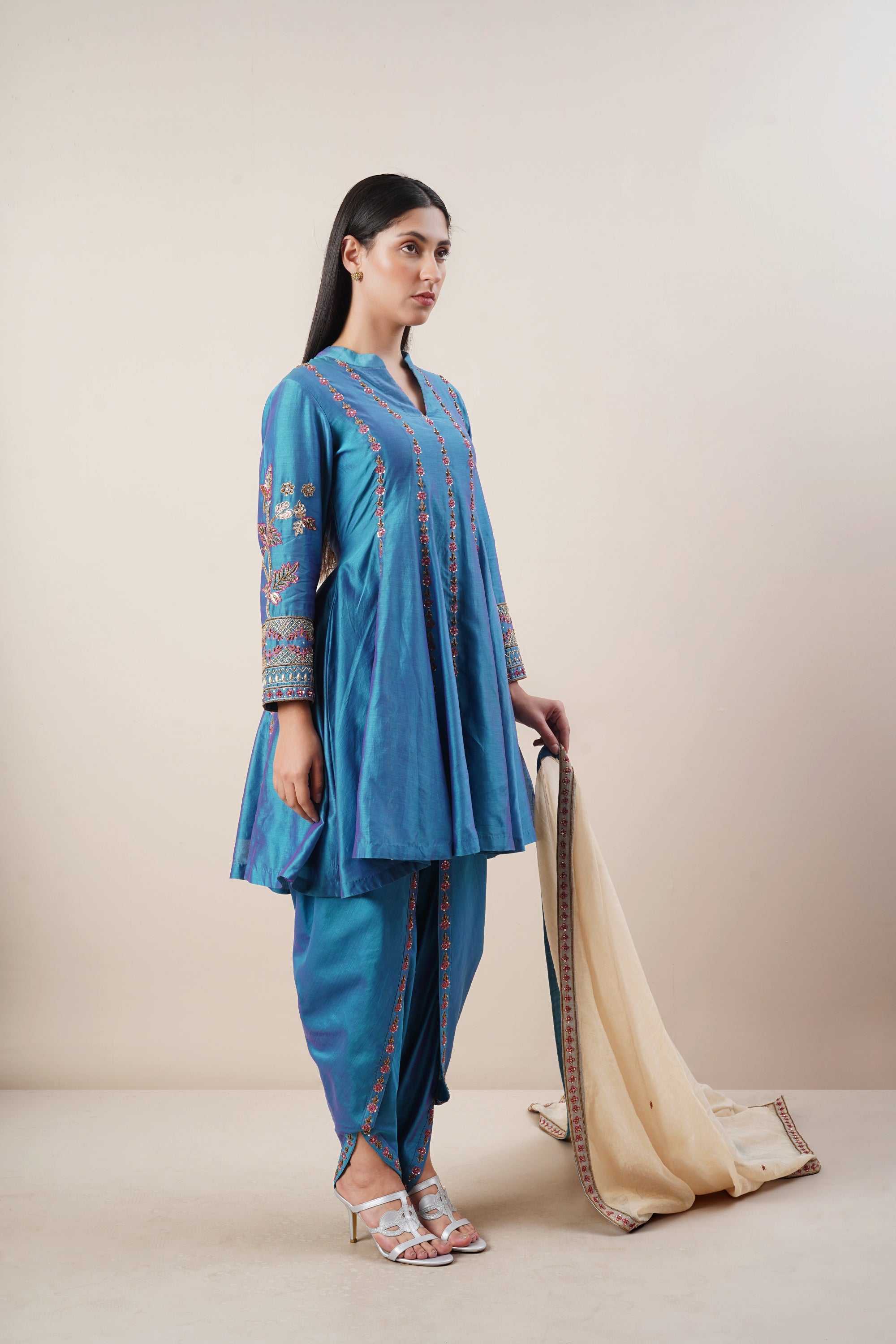 Secret Closet Gulbahar Peplum Kurta Set