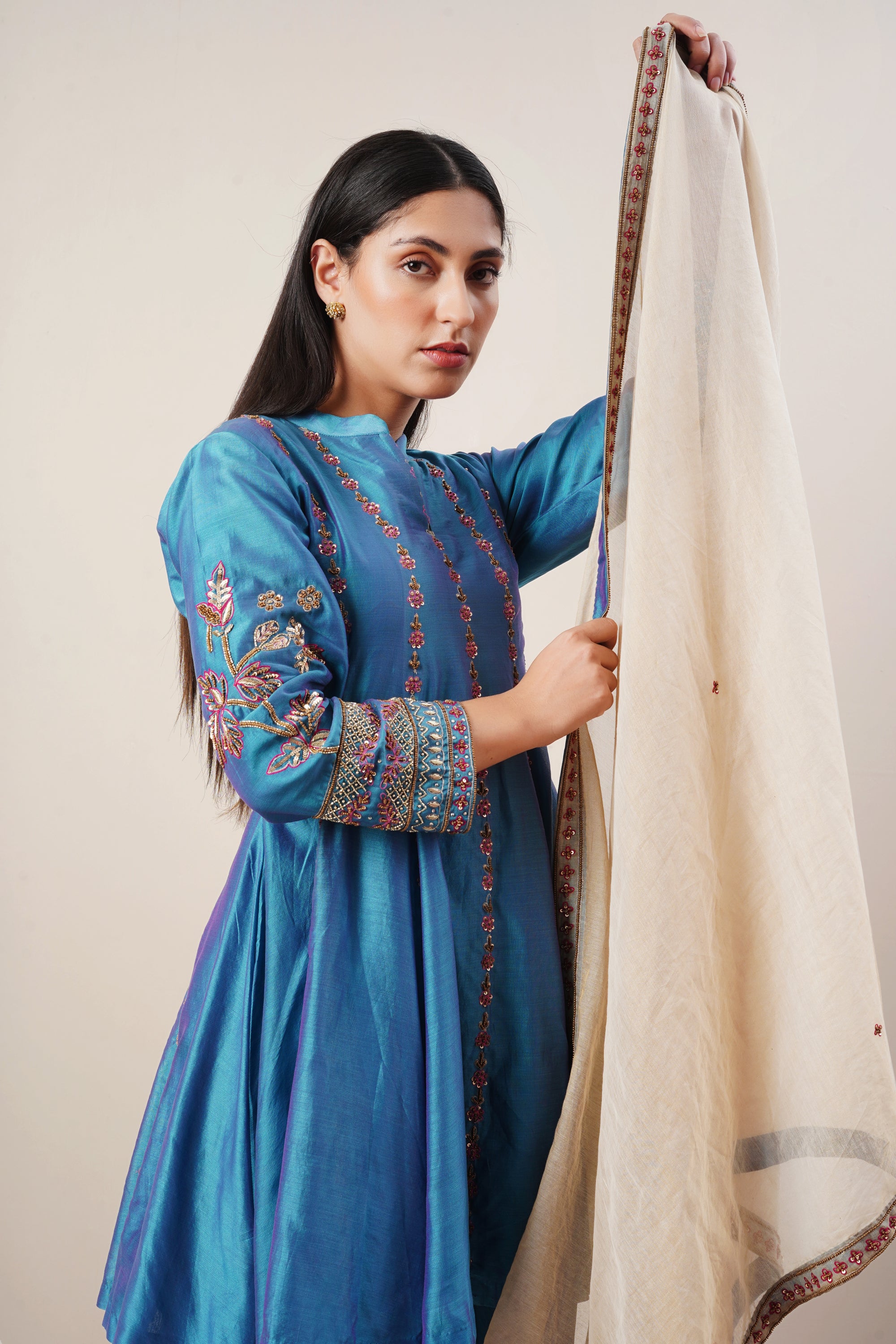 Secret Closet Gulbahar Peplum Kurta Set